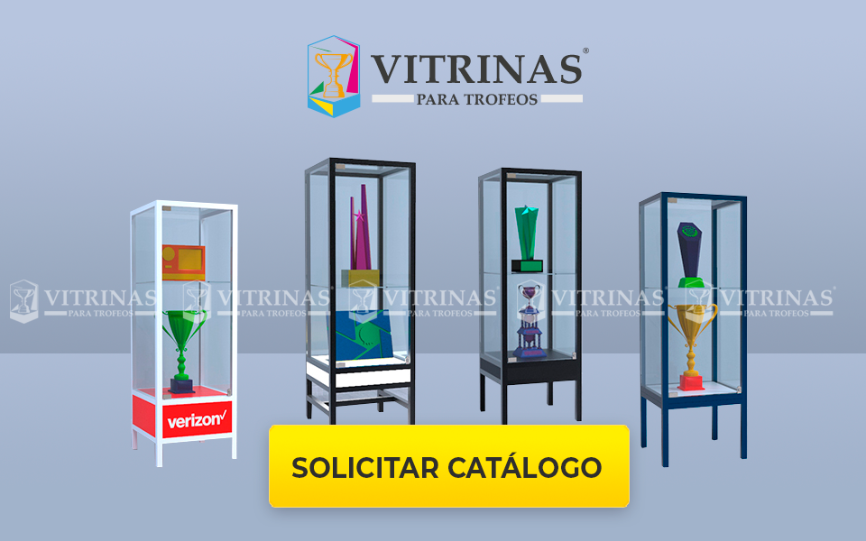 VITRINAS ESQUINAS PARA TROFEOS