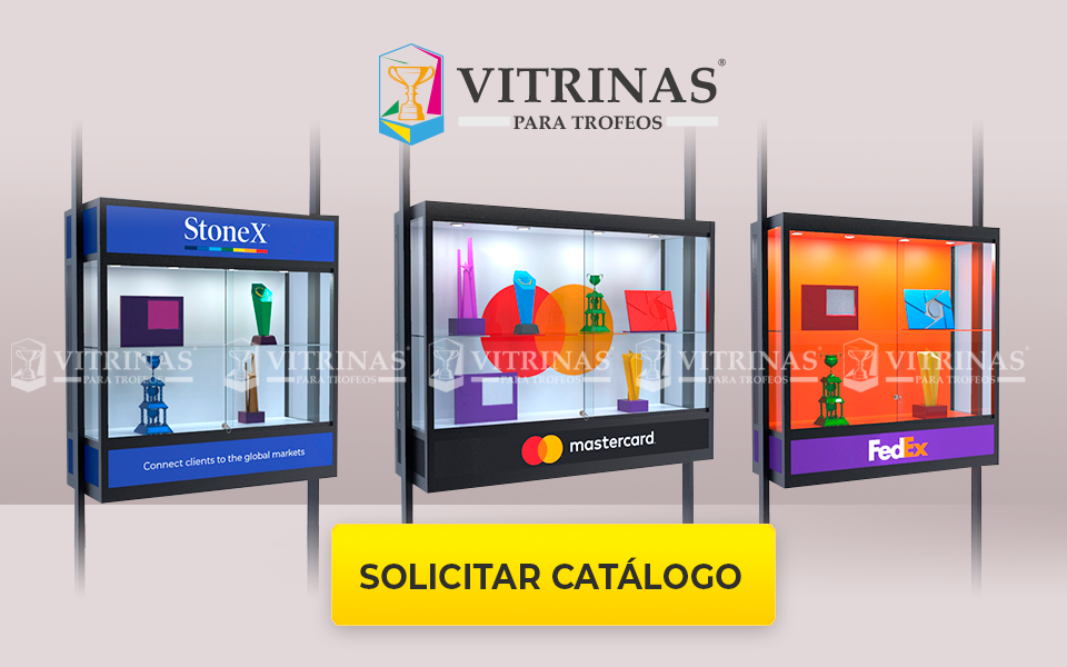 VITRINAS SUSPENDIDAS TROFEOS